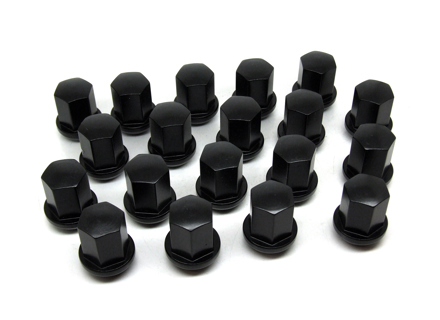 Wheel Nuts PACK OF 20 Black. Porsche 911 1965-89 / 964 / 993 / 944 / 968 / 928 / 924 - 99918200336, 999.182.003.36, 999-182-003-36